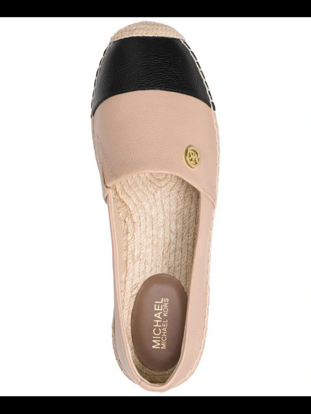 MICHAEL Michael Kors Kendrick Colorblock Leather Espadrille Flats Sz 8.5